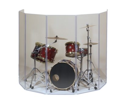 alquiler de clearsonic pantalla metacrilato bateria