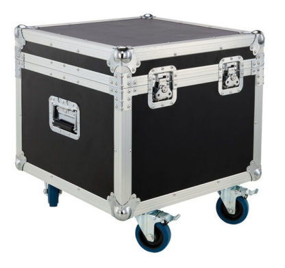 flightcase 4 focos par led