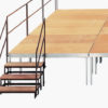 Escenario de 5x4 metros (Altura seleccionable)