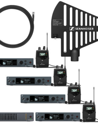 Combinador + Pala (Antena) IEM Sennheiser (Hasta 4 sistemas)